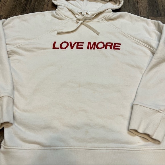 Spiritual Gangster Love More Classic Raglan Pullover Hoodie Sweatshirt White S - Picture 12 of 13